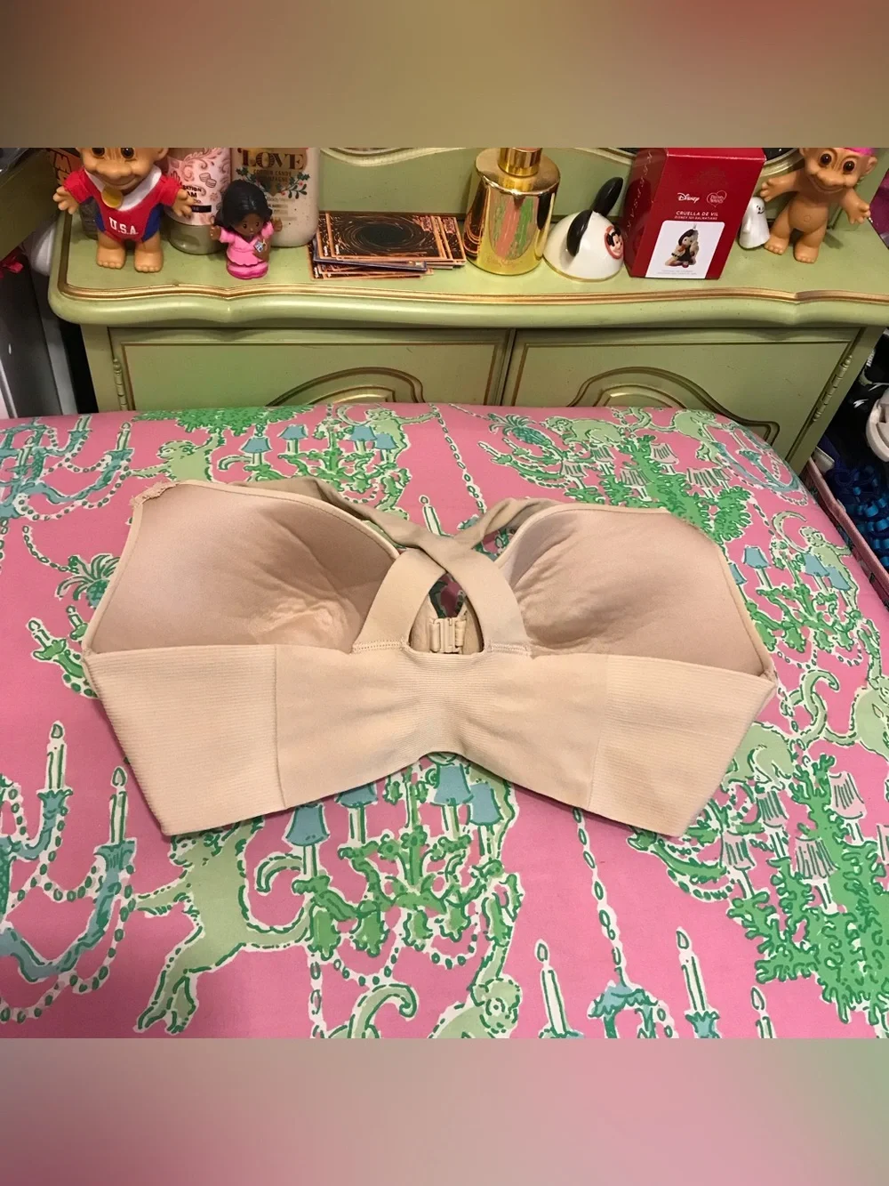 Spanx bra-llelujah front closure nude bra size 36DD